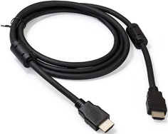 Кабель HDMI Exegate EX-CC-HDMI2-1.8F EX287723RUS 19M/19M, v2.0, 1,8м, 4K UHD, Ethernet, ферритовые кольца, позолоченные контакты