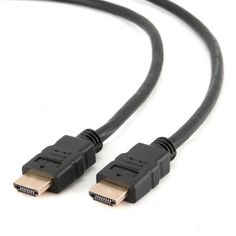 Кабель интерфейсный HDMI-HDMI BION BXP-CC-HDMI4-010 v1.4, 19M/19M, 3D, 4K UHD, Ethernet, Cu, экран, позолоченные контакты, 1м, черный