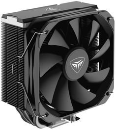 Кулер PCCooler K6 BK S115X/1200/1700/AM4/AM5 (TDP 240W, 130mm PWM FAN, 6 тепловых трубок 6мм, 400-1600RPM, 18-29dBa)