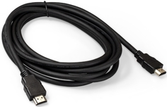 Кабель HDMI Exegate EX-CC-HDMI2-3.0 EX287731RUS 19M/19M, v2.0, 3м, 4K UHD, Ethernet, позолоченные контакты