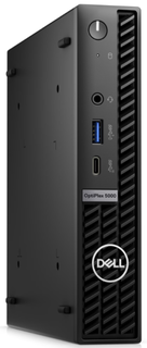 Компьютер Dell Optiplex 5000 MFF i5-12500T/8GB/512GB SSD/UHD 770/KBD RUS/mouse/WiFi/BT/cam/W10Pro/black