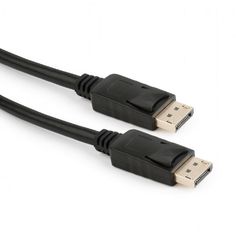 Кабель интерфейсный DisplayPort- DisplayPort BION BXP-CC-DP-018 v1.2, 20M/20M, 3840x2160, экран, 1,8м, черный
