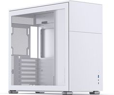 Корпус ATX JONSBO D41 STD White белый, без БП, окно из закаленного стекла, USB-C, USB3.0, audio