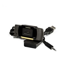 Веб-камера Exegate GoldenEye C270 HD EX286181RUS 1/3" 1 Мп, 1280х720, 720P, 30fps, USB, фиксированный фокус, микрофон с шумоподавлением, универсальное