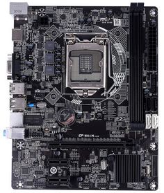 Материнская плата mATX Colorful H81M-K PRO V24B (LGA1150, H81, 2*DDR3 (1600), 2*SATA 6G, 2*SATA 3G, 3*PCIE, Glan, 4*USB 2.0, HDMI, D-Sub) RTL