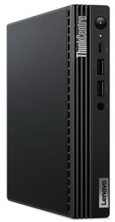 Компьютер Lenovo ThinkCentre Tiny M70q-3 11USS09L00/R i3 12100T/8GB/256GB SSD/UHDG 730/WiFi/BT/kb/мышь/Win11Pro/черный