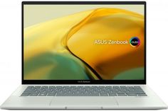 Ноутбук 14 ASUS Zenbook OLED UX3402ZA-KM542W i5-1240P/16GB LPDDR4X 3200/1TB SSD/2560x1600/WiFi/BT/no OS/1.1Kg/Aqua Celadon/Fingerprint /RU KEYBOARD/