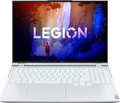 Ноутбук Lenovo Legion 5 Pro 16ARH7H Ryzen 5 6600H/16GB/1TB SSD/noDVD/GeForce RTX3060(6GB)/16" WUXGA/Cam/BT/WiFi/glacier white/Win11Home/RU KBD
