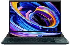 Ноутбук ASUS Zenbook Pro Duo UX582LR-H2053W i7-10870H/16GB DDR4/1TB SSD/15.6" OLED Touch UHD IPS 3840X2160/GeForce RTX 3070 8GB/WiFi/BT/Cam/Win11 Home