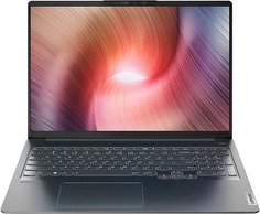 Ноутбук Lenovo IdeaPad 5 Pro 16ARH7 82SN0047RK Ryzen 5 6600HS/16GB/512GB SSD/noDVD/GeForce RTX3050(4GB)/16" 2.5K/Cam/BT/WiFi/noOS/RU KBD/grey