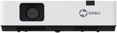 Проектор Exell EXL101 LCD, 3100lm, XGA (1024x768), 2 000:1, ресурс лампы: 20000, HDMI, USB Type-B, белый/чёрный