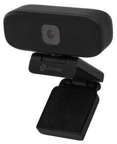Веб-камера Oklick OK-C015HD черный 1Mpix (1280x720) USB2.0 с микрофоном (1787888)