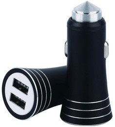 Зарядное устройство автомобильное Wiiix UCC-2-16 2.4A+1A универсальное черный