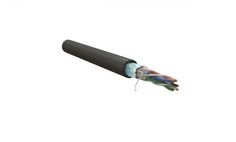 Кабель витая пара F/UTP 5e кат. 4 пары WRLine WR-FTP-4P-C5E-PE-BK экранированная (0,50 мм), одножильный, внешний, PE, черный, 305 м