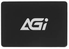 Накопитель SSD 2.5 AGI AGI120G06AI138 AI138 120GB SATA 6Gb/s 3D TLC 509/518MB/s IOPS 19K/75K MTBF 1.6M 70TBW 0,53DWPD RTL