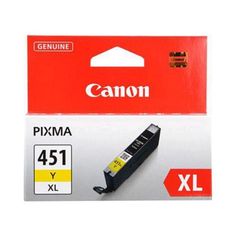 Картридж Canon CLI-451Y XL 6475B001 для MG6340, MG5440, IP7240, жёлтый, 660 стр