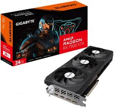 Видеокарта PCI-E GIGABYTE Radeon RX 7900 XTX GAMING (GV-R79XTXGAMING OC-24GD) 24GB GDDR6 384bit 5nm 1855/20000MHz 2*HDMI/2*DP