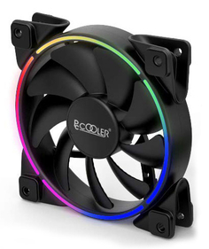 Вентилятор для корпуса PCCooler CORONA MAX 140 RGB 140x140x25мм (PWM, 40шт./кор, пит. от мат.платы и БП, 1000-1800 об/мин) Retail