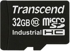 Промышленная карта памяти MicroSDHC 32Gb Transcend TS32GUSDC10I microSDHC Class 10 MLC