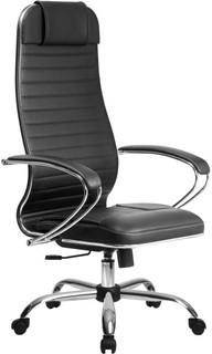 Кресло офисное Metta 6(MPES) подл.116/осн.003, чёрное Метта