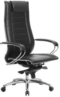 Кресло офисное Metta Samurai Lux-2 чёрное Метта