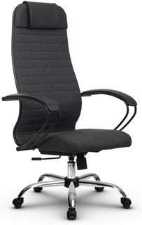 Кресло офисное Metta 27(MPRU) подл.130/осн.003, чёрное Метта