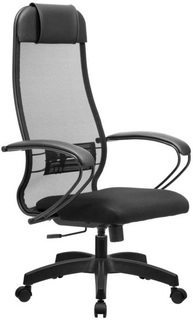 Кресло офисное Metta 11(MPRU) подл.130/осн.001, чёрное Метта