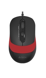Мышь A4Tech Fstyler FM10 черный/красный 1600dpi USB (4but)