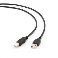 Кабель интерфейсный BION BXP-CCP-USB2-AMBM-030 USB 2.0 AM/BM, 3м, черный