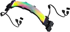 Кабель удлинительный GELID CA-RGB-16P-01 Astra ARGB Double 6+2-pin PCI-E, 30см, ARGB подсветка