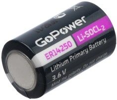 Батарейка GoPower PC1 Li-SOCl2 00-00015329 14250 1/2AA 3.6V