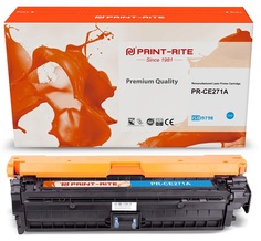 Картридж Print-Rite PR-CE271A голубой (15000стр.) для HP LJ Ent CP5525