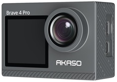 Экшн-камера AKASO Brave 4 Pro SYYA0013-GY два цветных экрана
