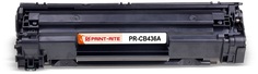 Картридж Print-Rite PR-CB436A CB436A черный (2000стр.) для HP LJ P1505/ M1120/M1522