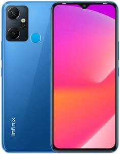 Смартфон Infinix SMART 6 PLUS 2/64GB tranquil sea blue, 6.82" IPS(720*1640), 8Mpix+5Mpix, dual nano Sim+micro SD, 3G, 4G, GPRS, BT, Wi-Fi, micro USB,