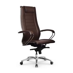 Кресло офисное Metta Samurai Lux-2 MPES Цвет: Темно-коричневый. Метта