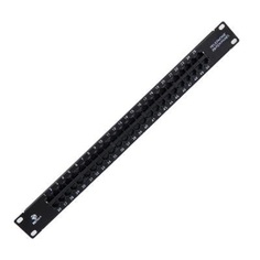 Патч-панель BNH B110.1-50-5E-UNB телефонная, 19", 1U, Cat 3, 50 портов RJ45 (8p8c), неэкранированная, 110 IDC