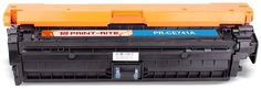 Картридж Print-Rite PR-CE741A CE741A голубой (7300стр.) для HP CLJ CP5220/CP5221