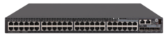 Коммутатор HPE JH146A 5510 48G 4SFP+, 48x10/100/1000, 4xSFP+ , 1x module slot, managed L3, 2 p/s slots, no p/s incl., 19" (repl. for JD375A, JG312A)