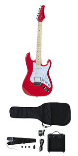 Focus Electric Guitar Player Pack Red Kramer