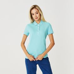 Женское поло Lacoste Slim Fit из эластичного хлопка