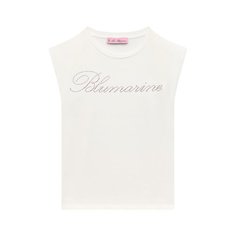 Хлопковая футболка Blumarine