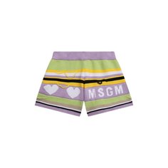 Хлопковые шорты MSGM kids