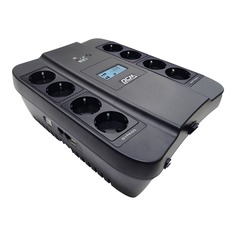 Источник бесперебойного питания Powercom Spider SPD-750U LCD USB Black