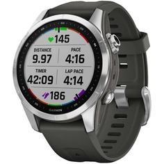 Смарт-часы Garmin Fenix 7S Silver/Graphite (010-02539-01)