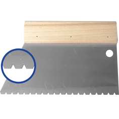 Зубчатый шпатель для клея JETTOOLS