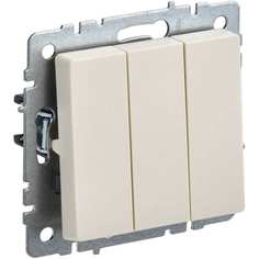 Трехклавишный выключатель IEK