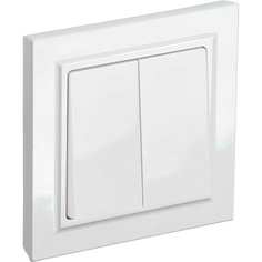 Двухклавишный выключатель IEK