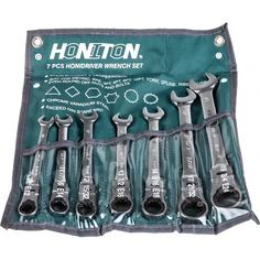 Набор комбинированных шарнирных ключей HONITON