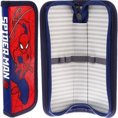Пенал 1 секция, 55 х 205 х 25 мм, человек-паук spider-man, ламинированный картон Marvel